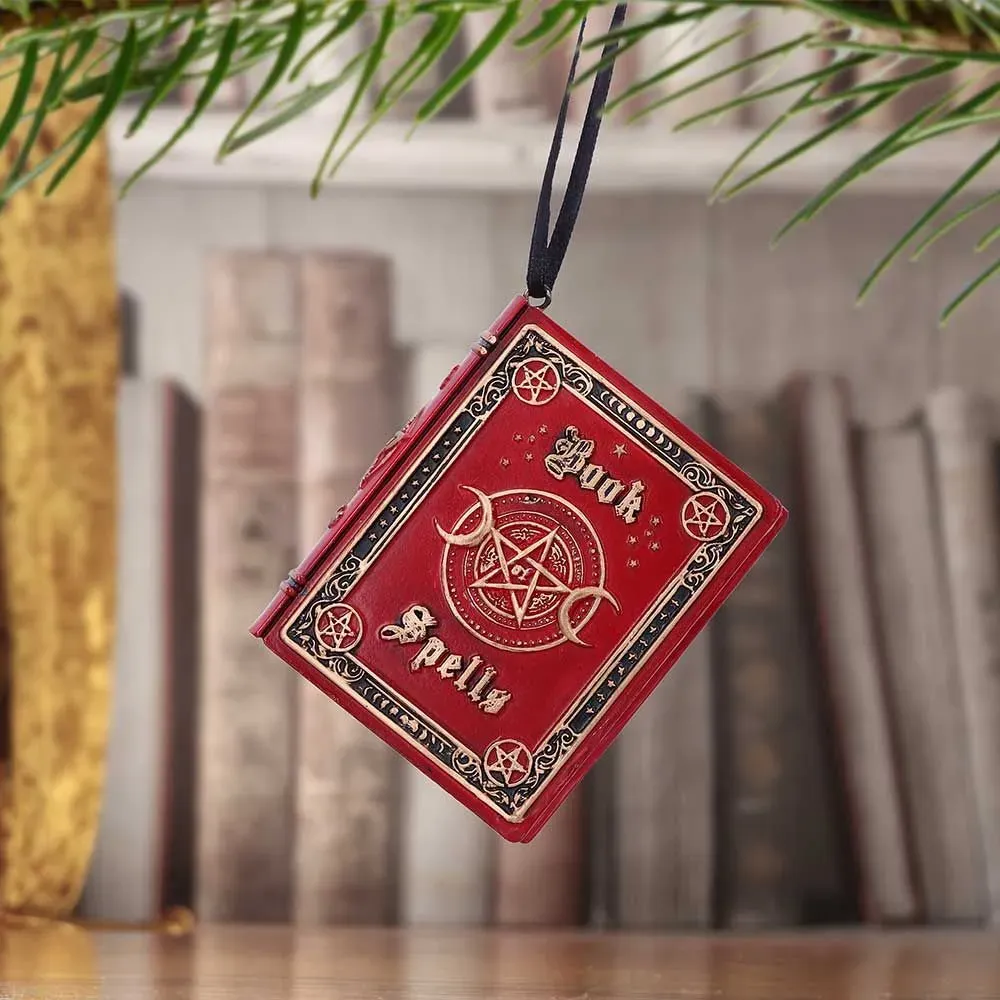 Book of Spells Hanging Ornament 7cm thumbnail image