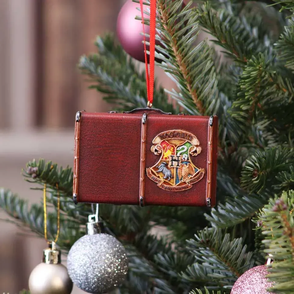 Harry Potter Hogwarts Suitcase Hanging Ornament thumbnail image