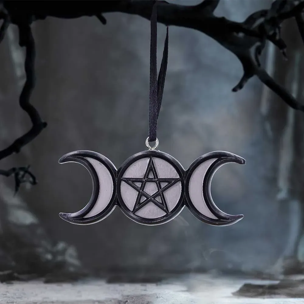 Triple Moon Magic Hanging Ornament 7.5cm thumbnail image