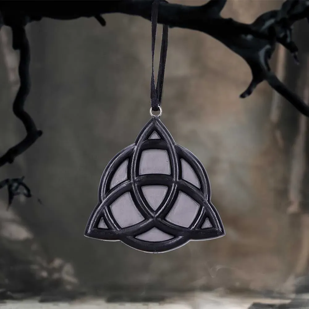 Triquetra Magic Hanging Ornament 6cm thumbnail image