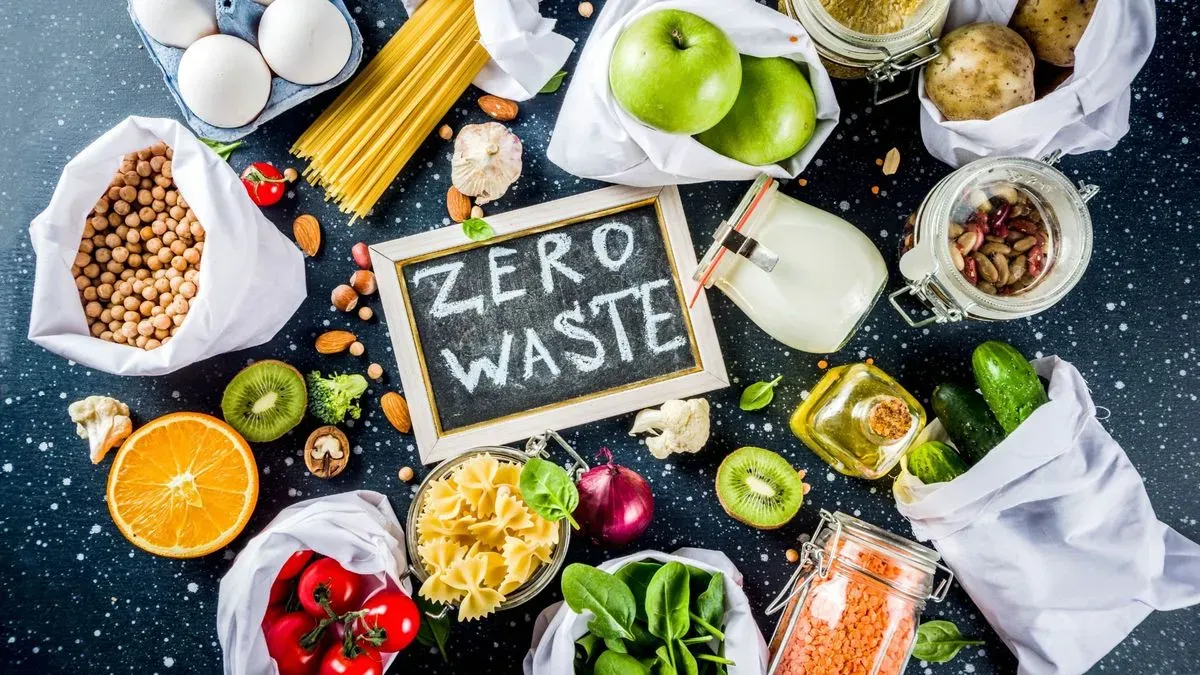 Eco-friendly practices in action during food waste collection in Plymouth
