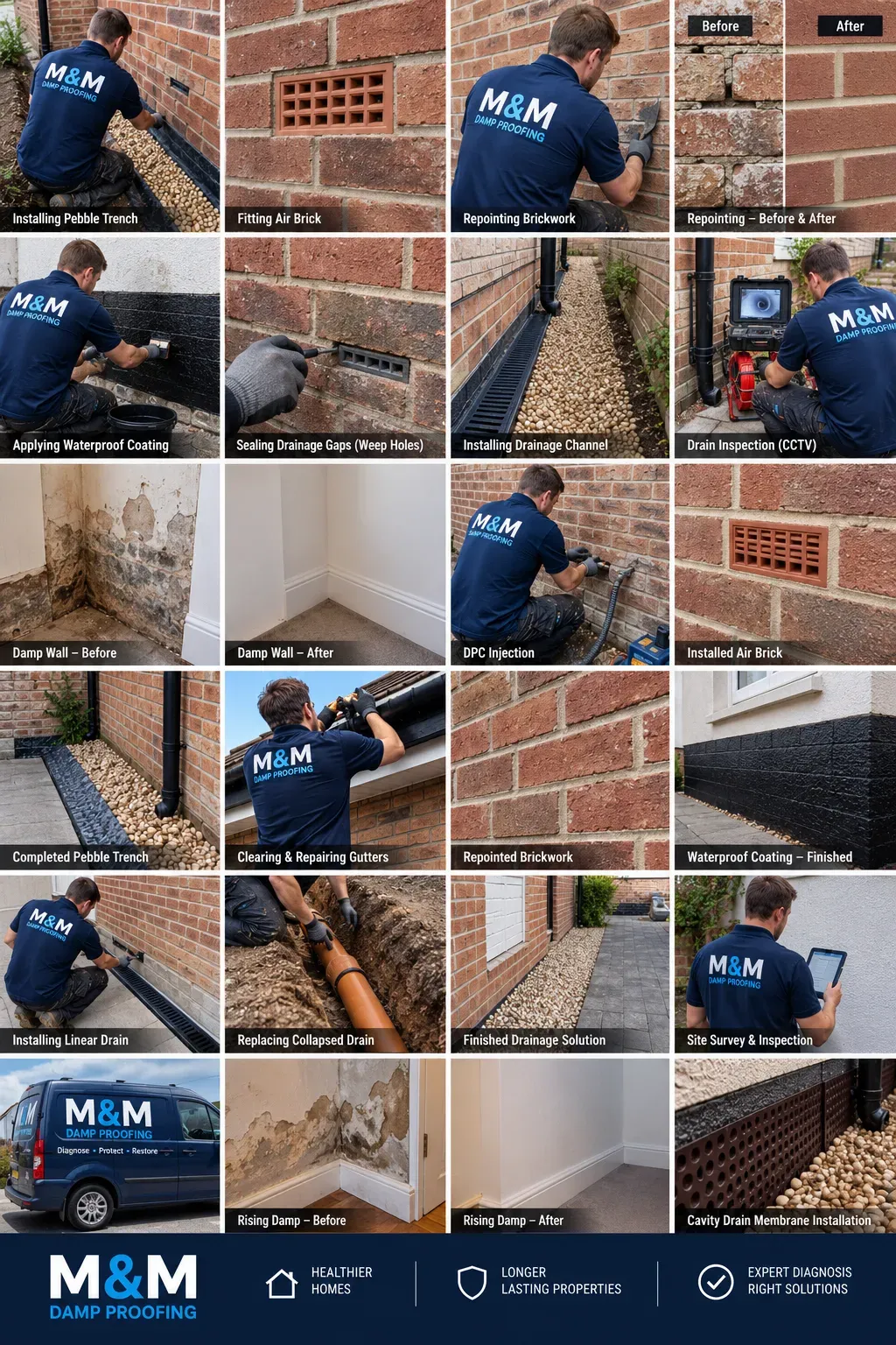 Damp proofing image background image