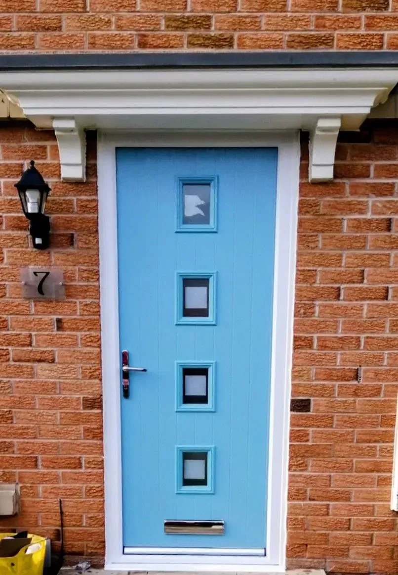 Composite door installation image background image