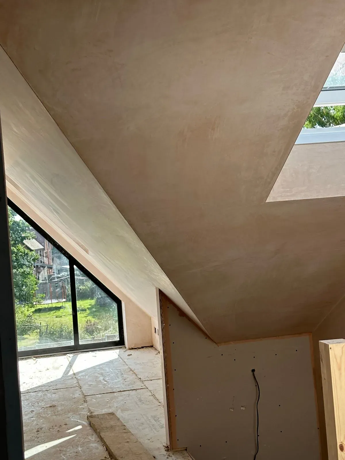 Plastering image background image