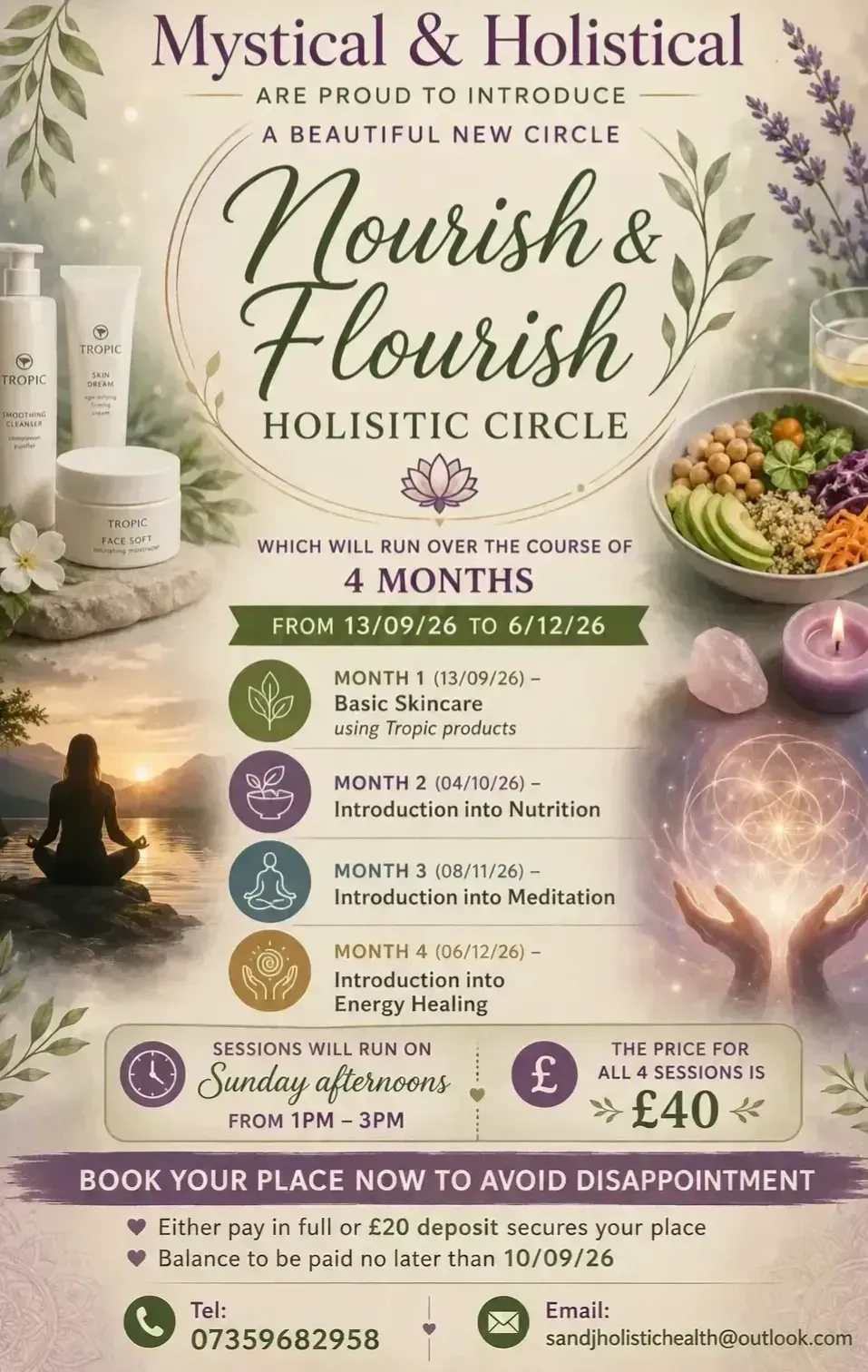 Facials and Skincare Advice image background image