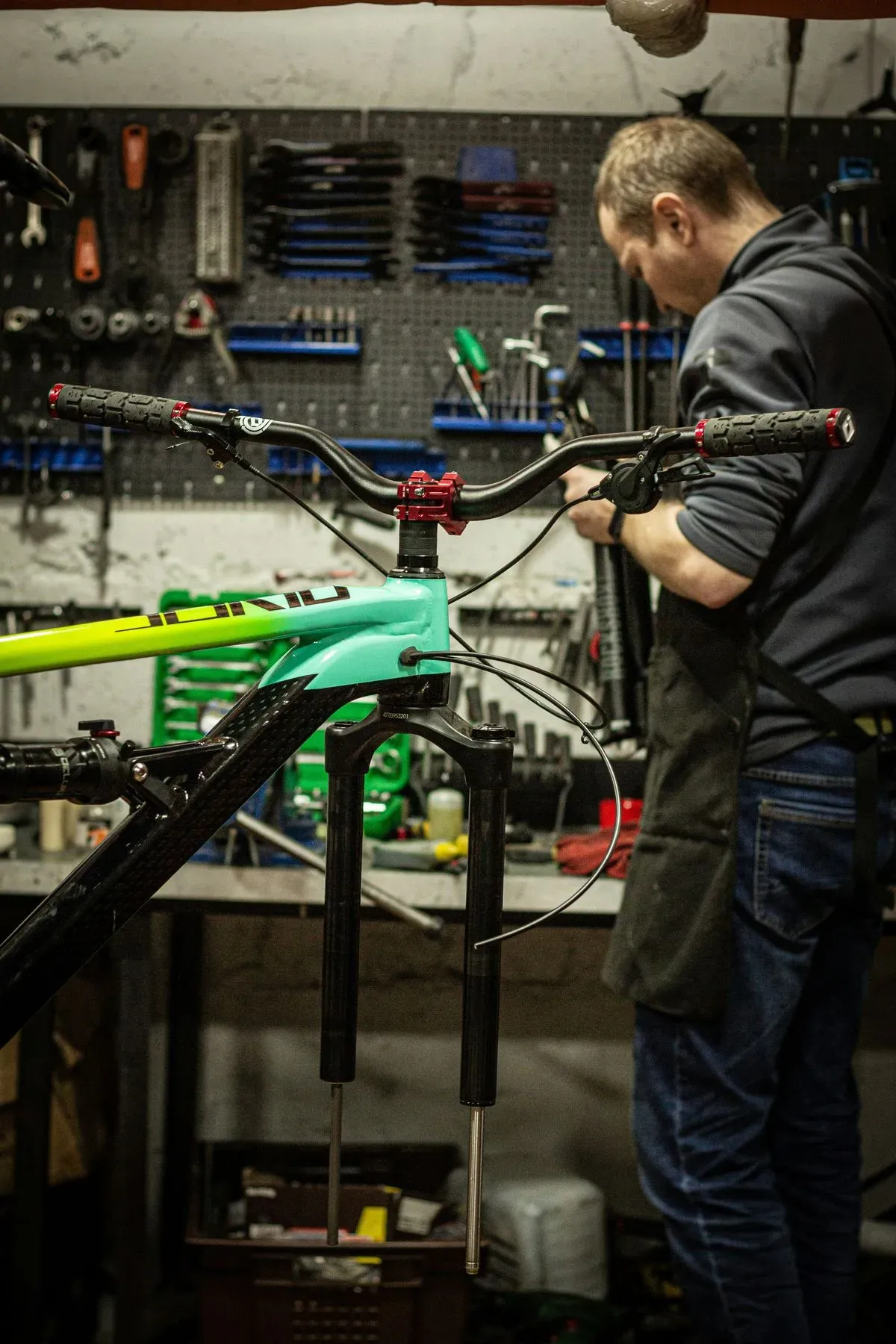 Bike mechanic image