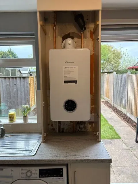 Home with newly installed boiler in Wolverhampton