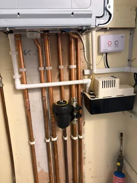 Boiler installation in Wolverhampton job being completed