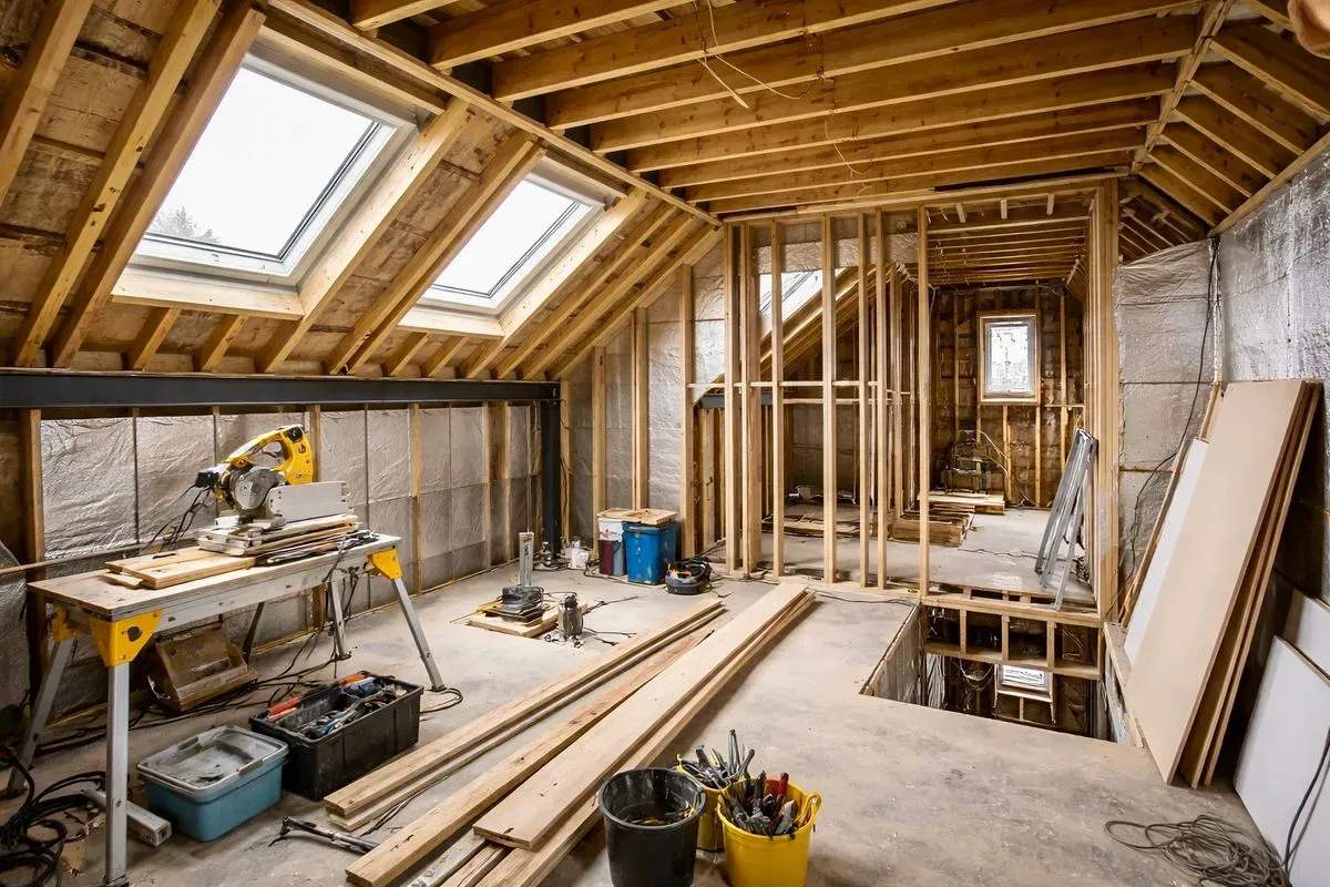 Custom home building image