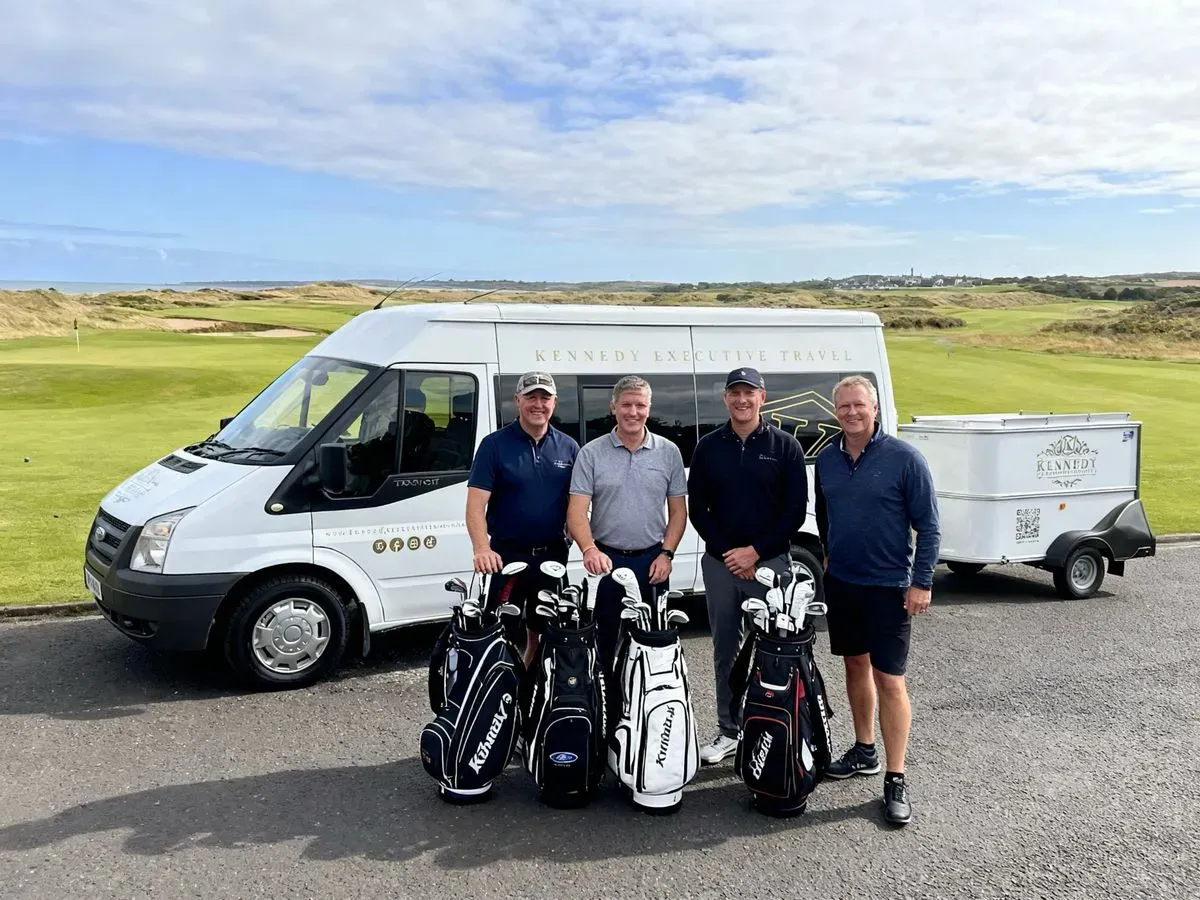 Golfing image