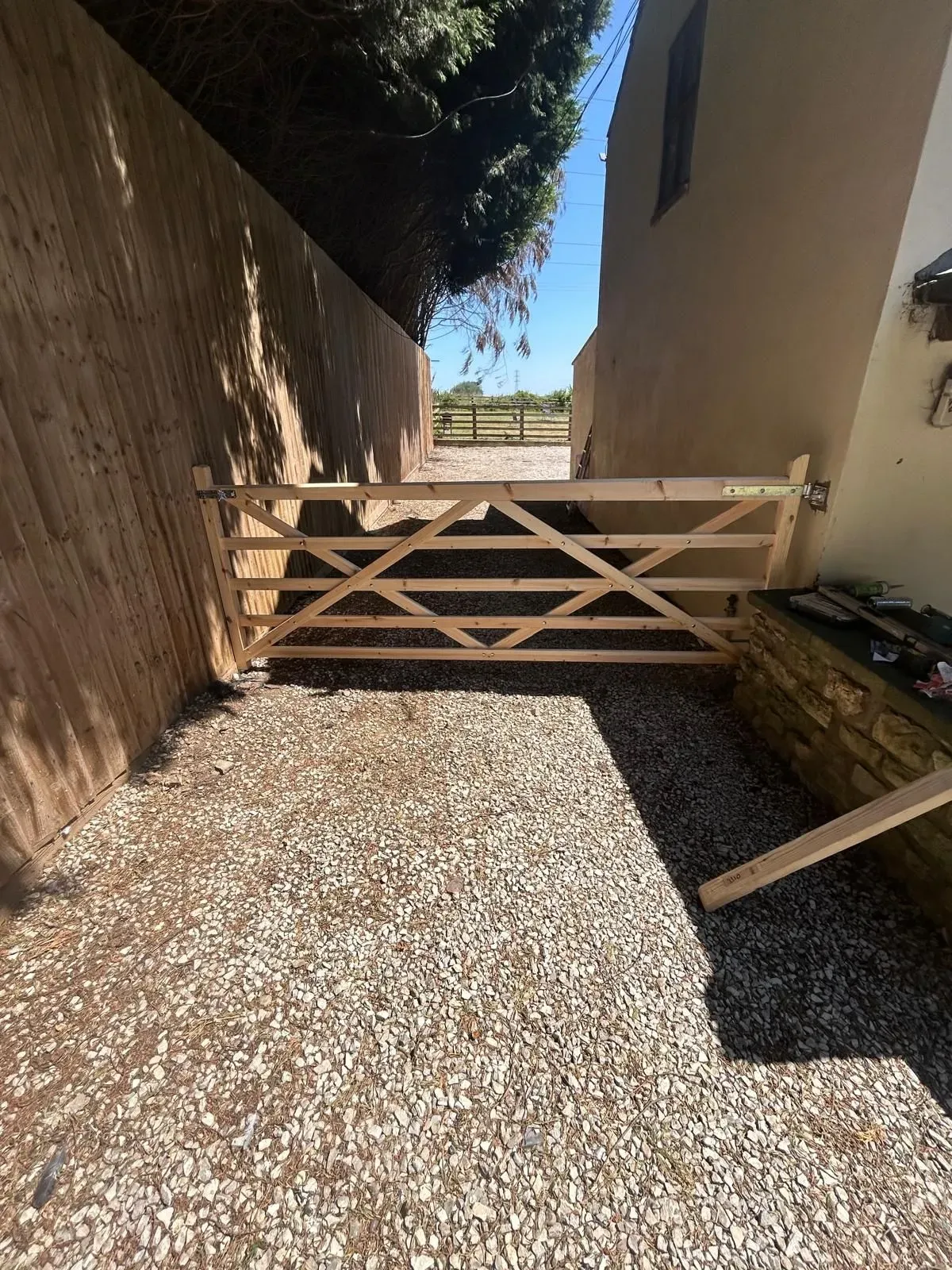 farm gates made to size and fitted ledston