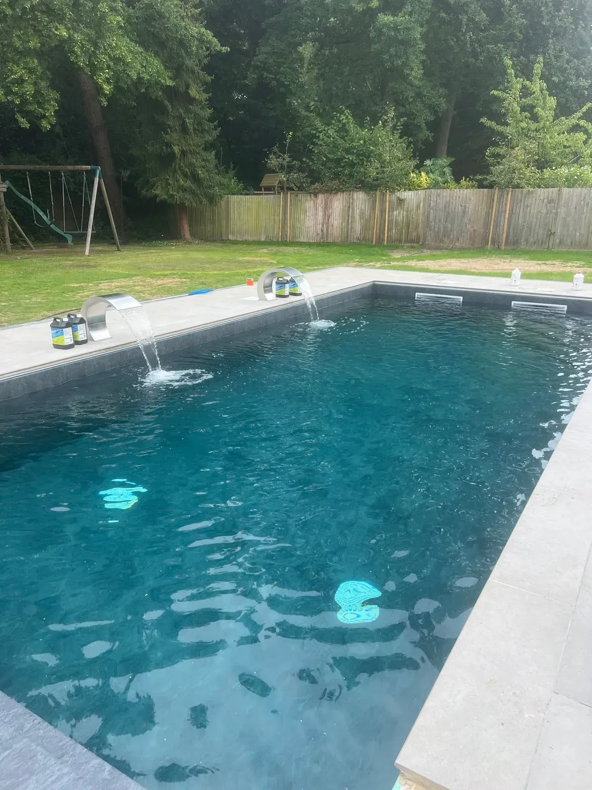 Pool renovation and refurbishment image background image