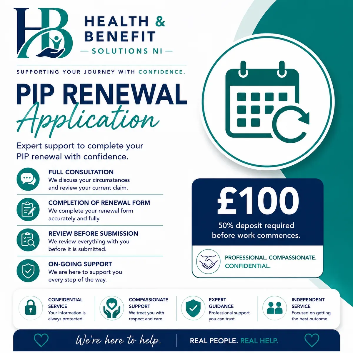 PIP Renewal image background image
