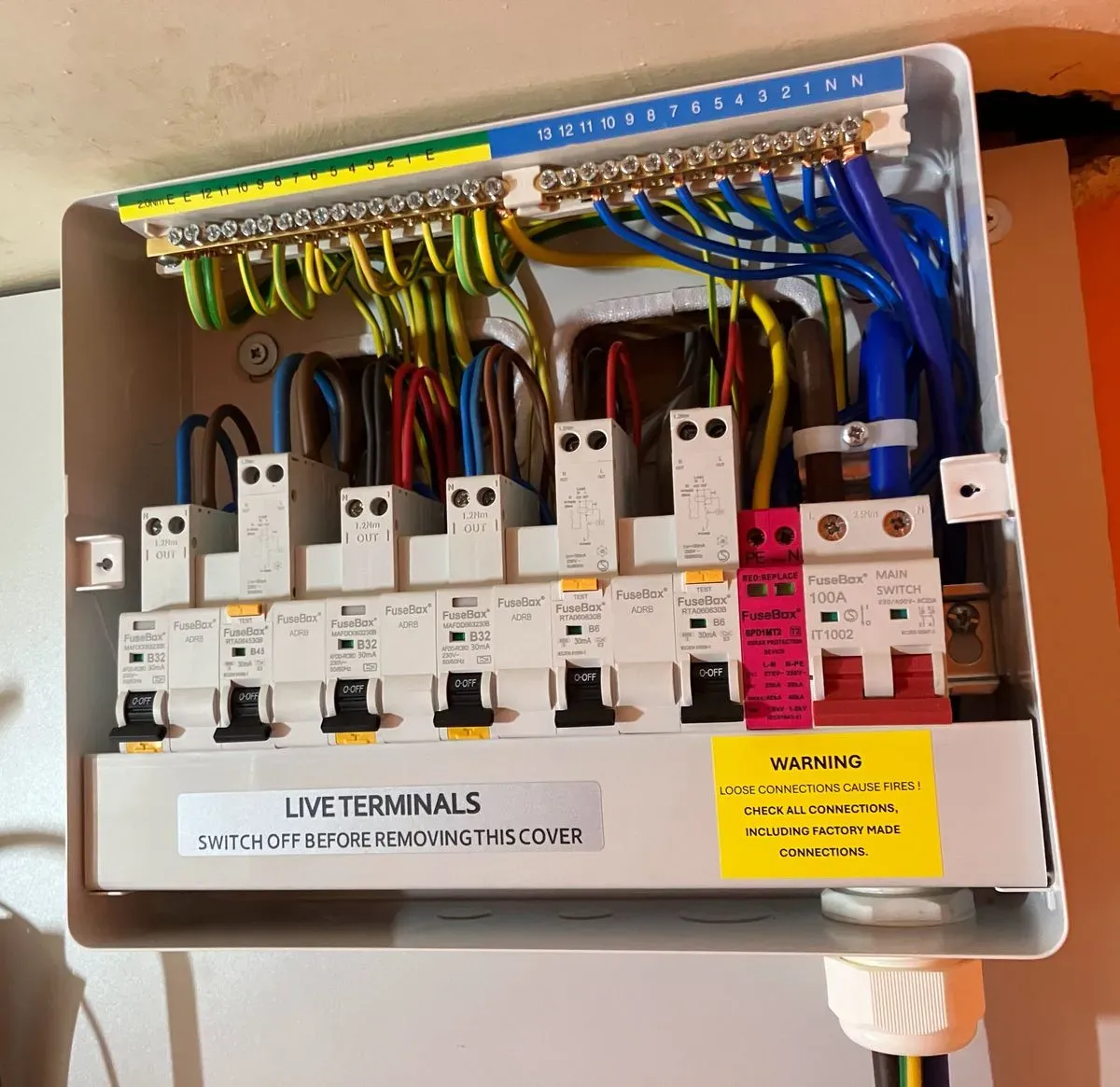 Fuseboard Upgrades image background image