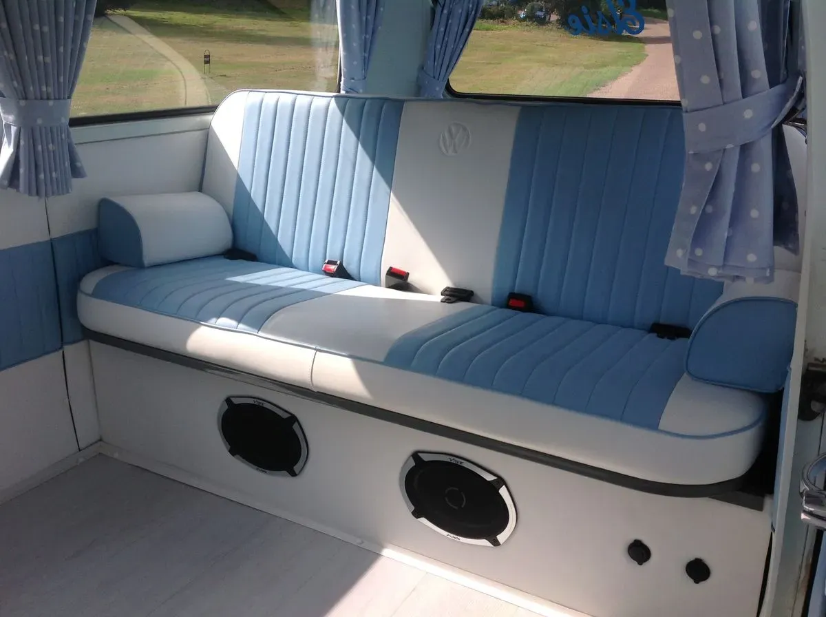 VW Camper wedding transport image