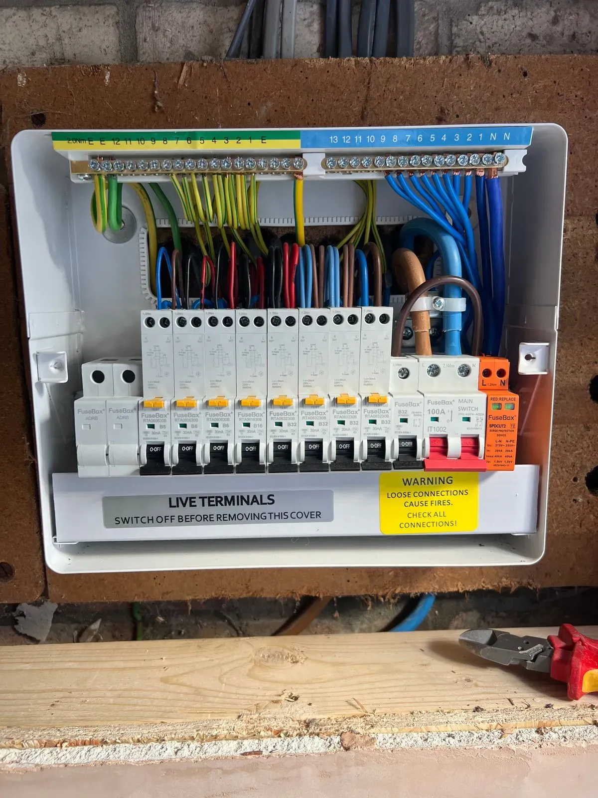 Consumer unit upgrades image background image