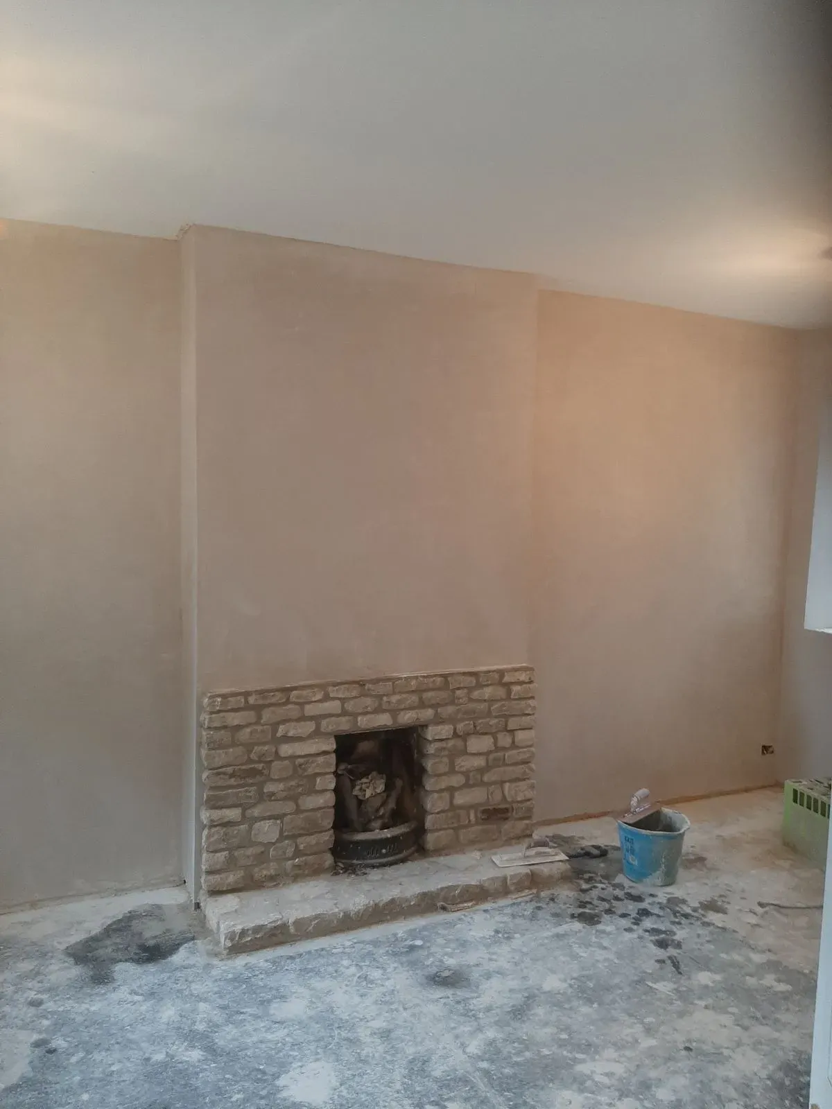 Media wall installation team in Great Gonerby at work