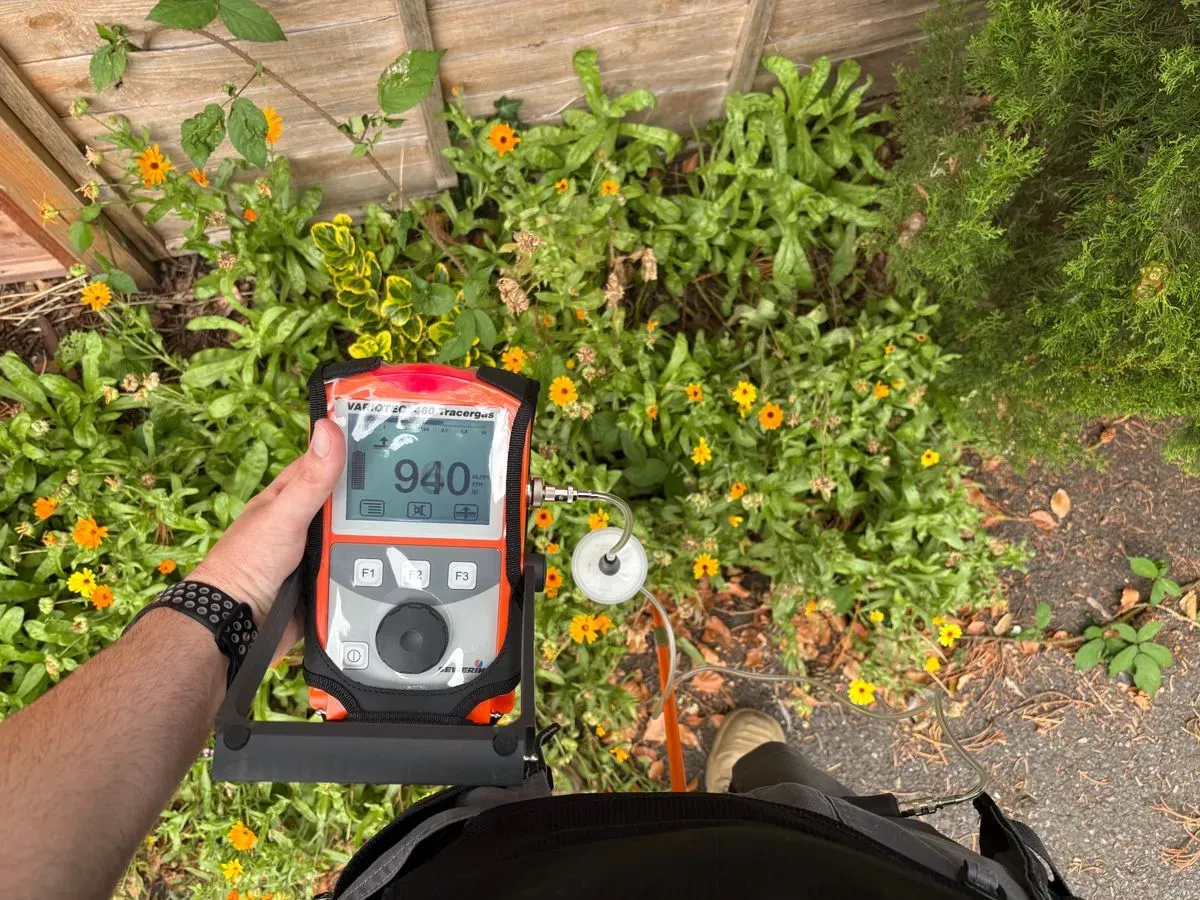 Leak Detection in Guildford job in progress