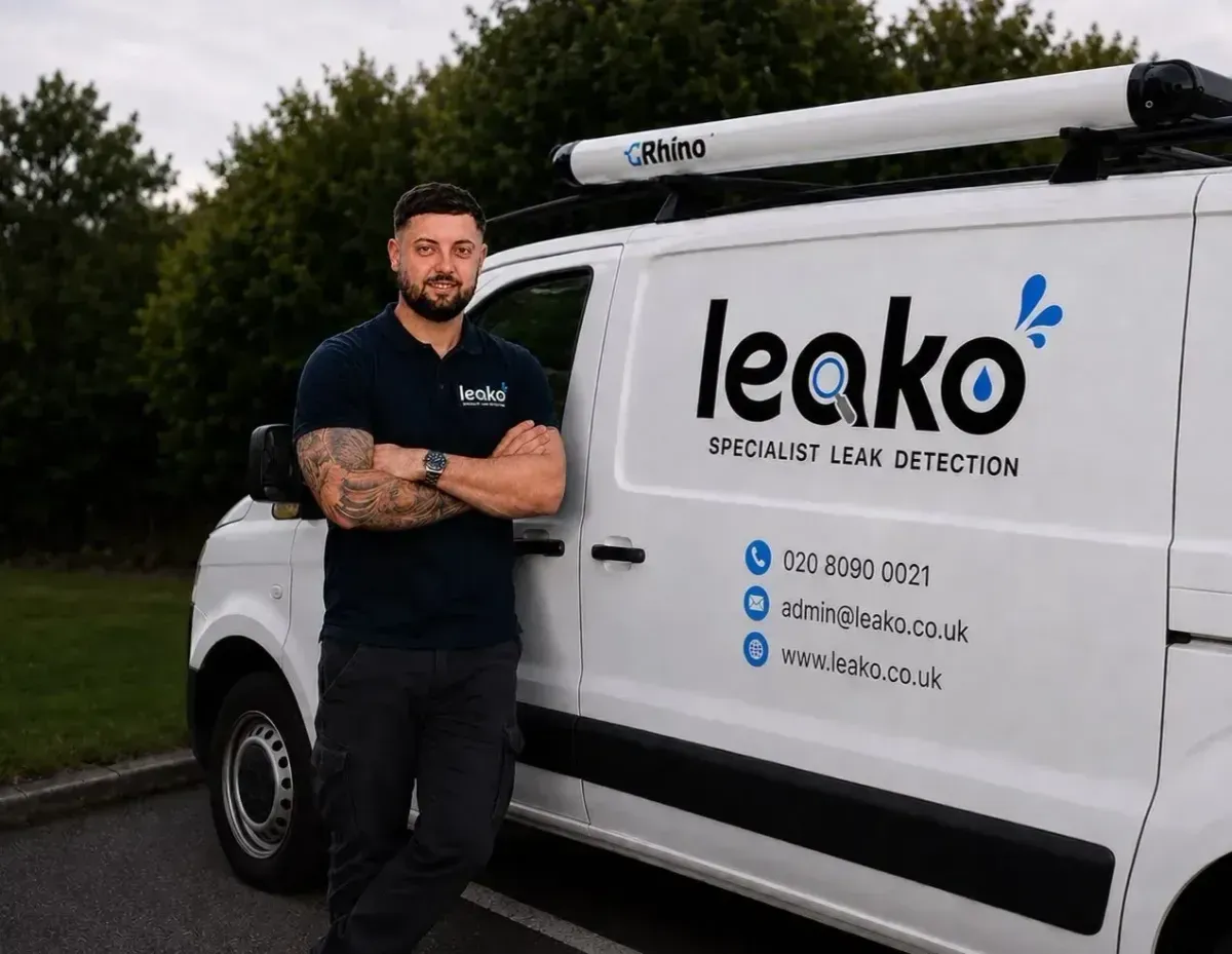 Team performing leak repairs on flat roof in Maidenhead