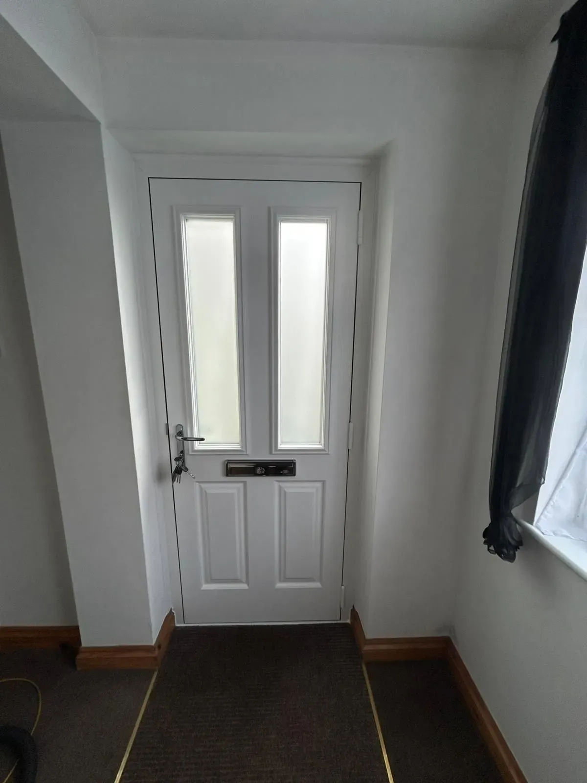 Custom door design and installation image background image