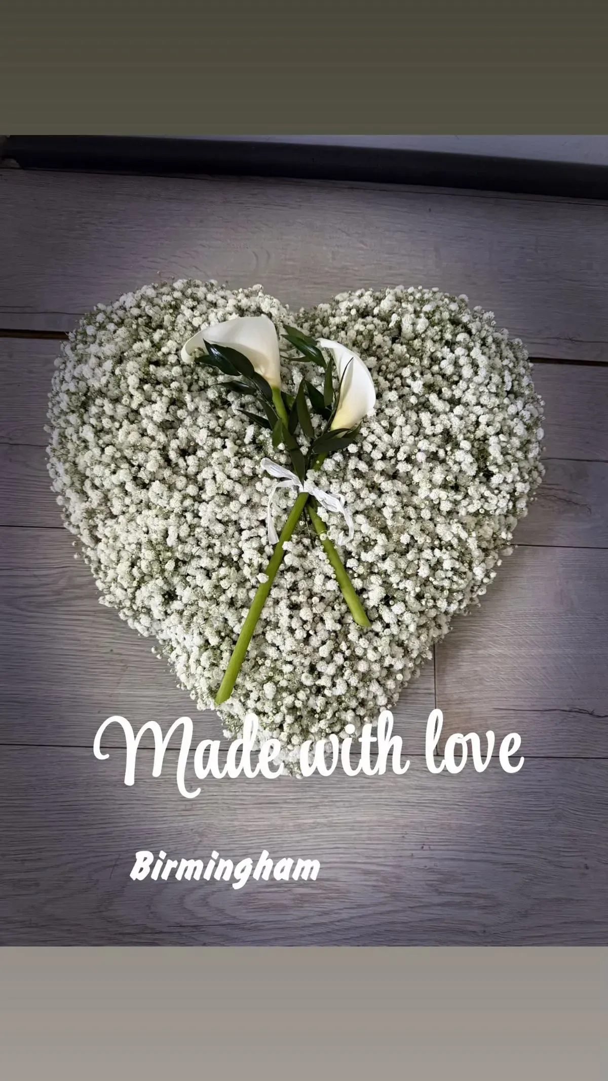 Funeral tributes image background image