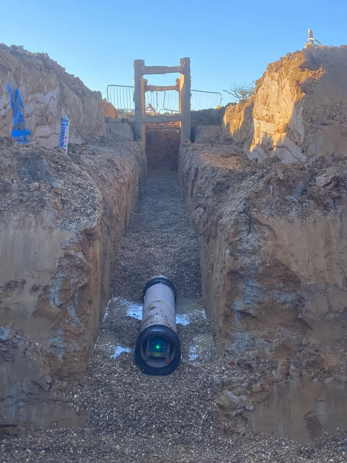 Drainage Installation image background image