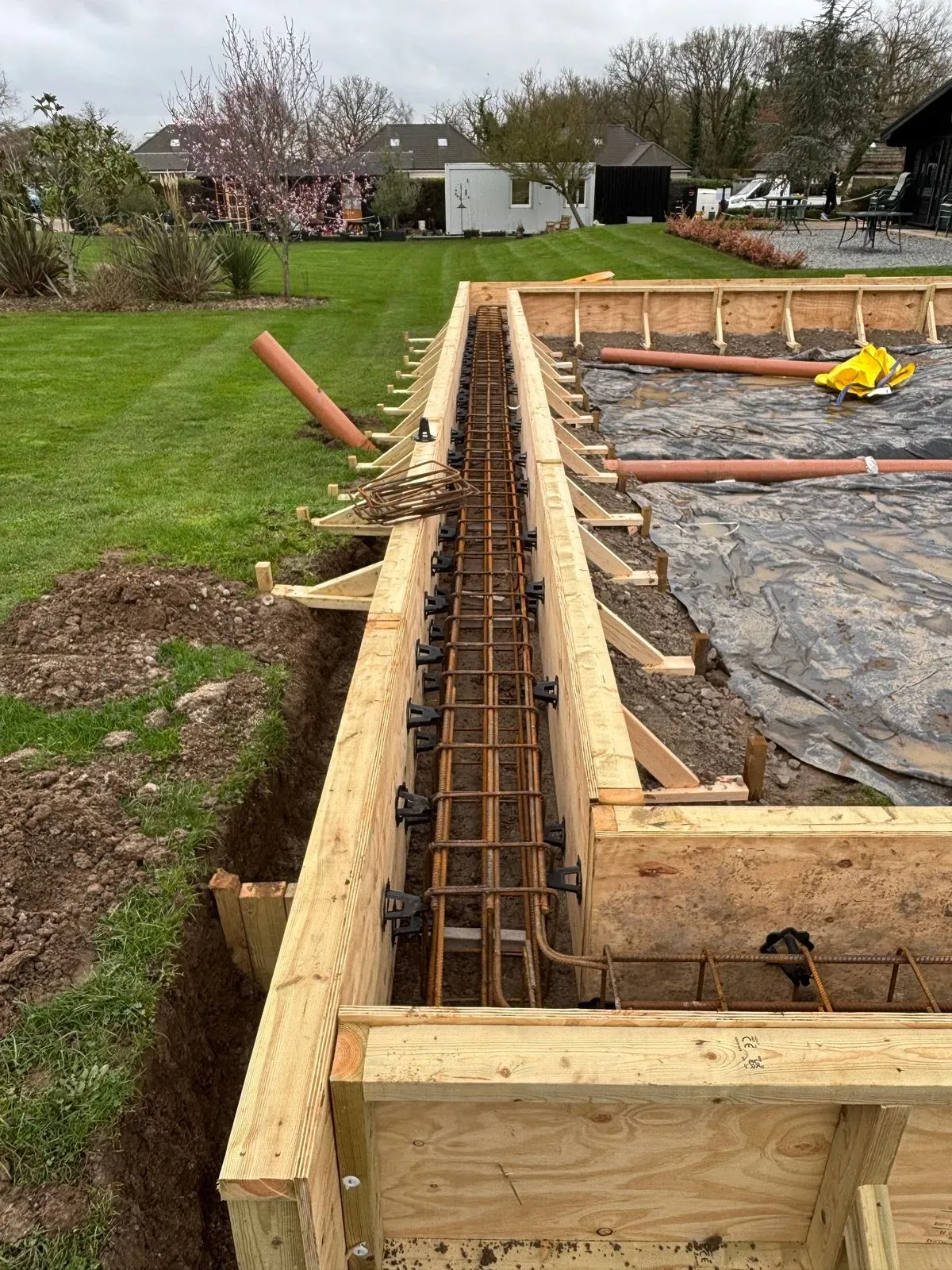 Foundations Laying image background image