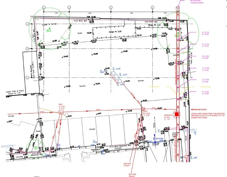 Drain Mapping image background image