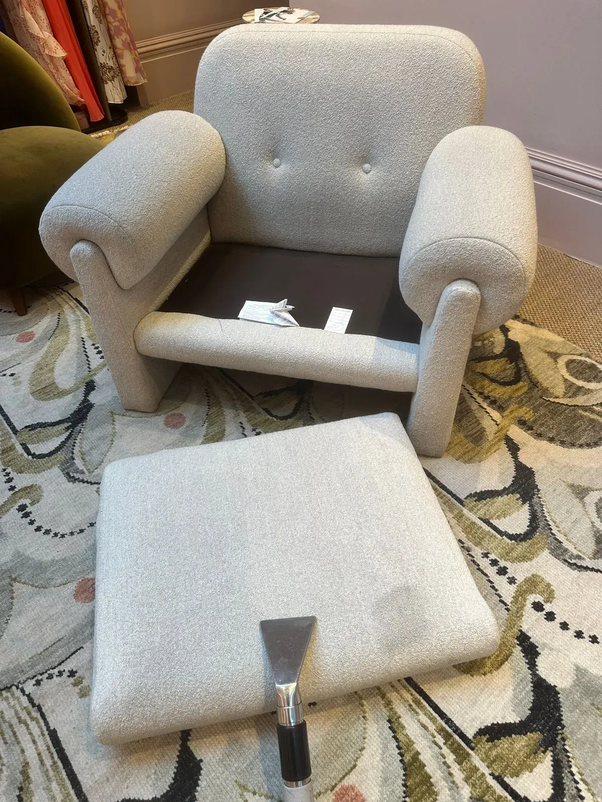 Shiny Maintenance carpet cleaning team at work in Mayfair