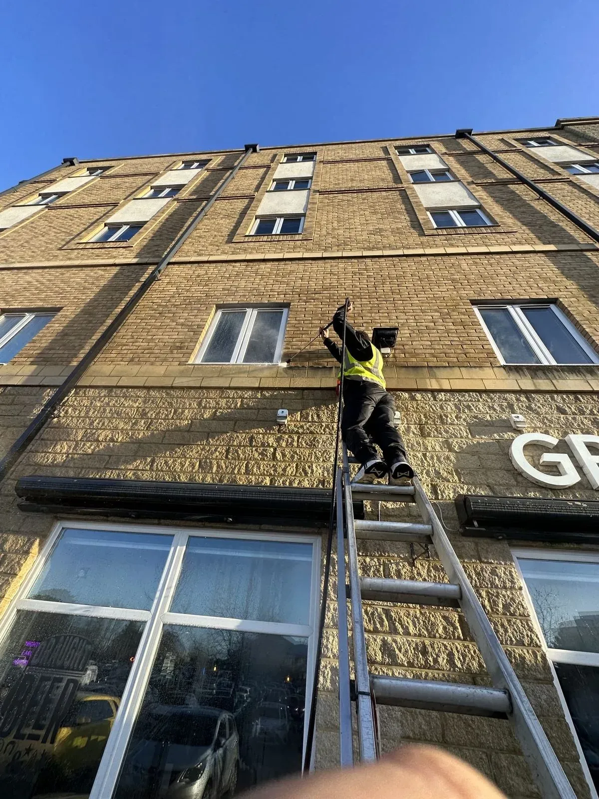 Pressure Washing image background image