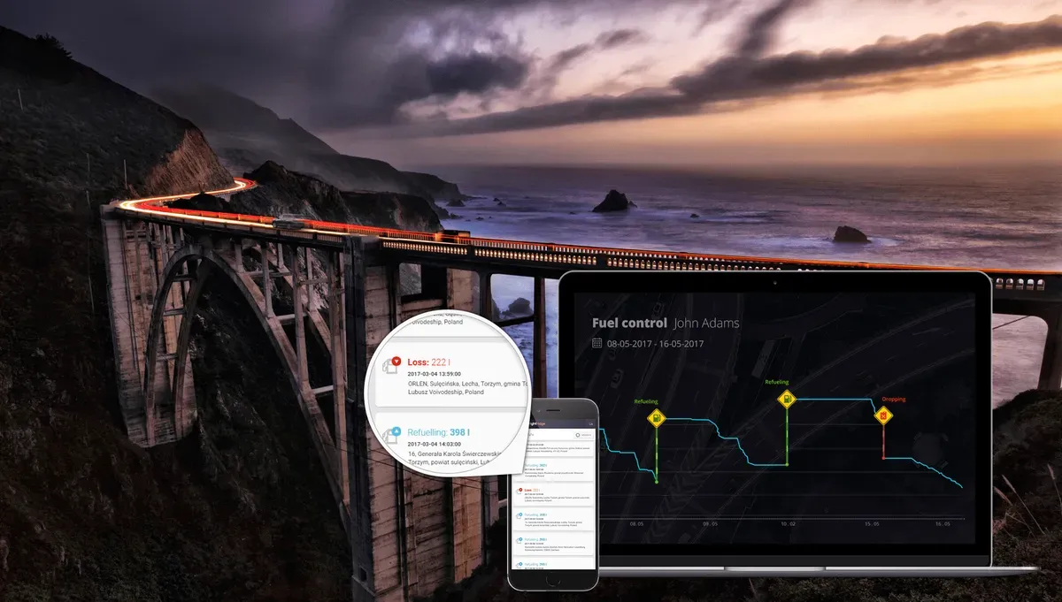 Fuel efficiency optimisation image background image