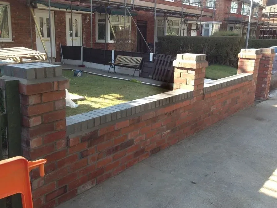 Bricklaying image background image