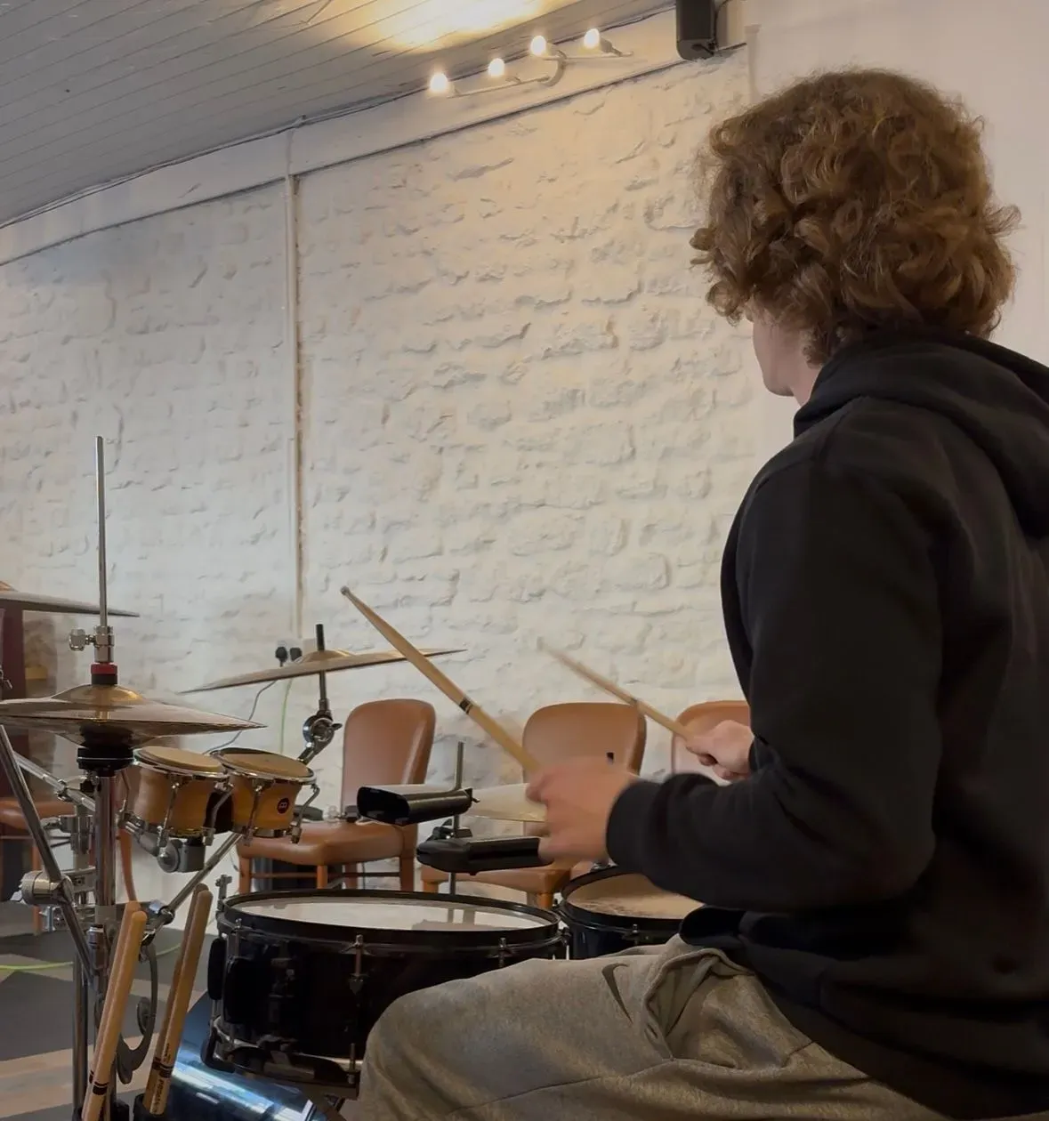 Session Drummer image background image