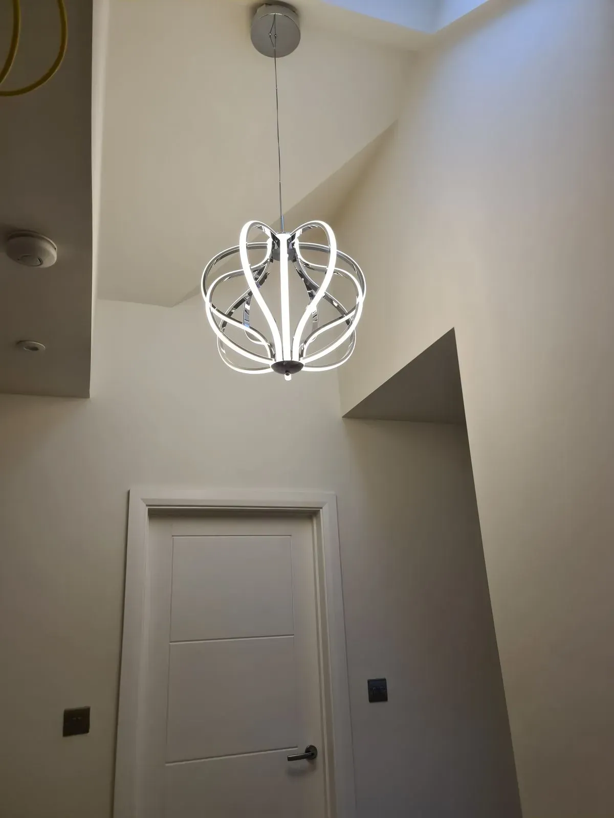 Professional electrician rewiring Wembley property
