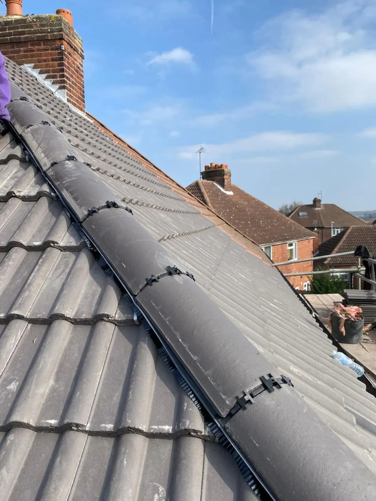 Roof installation image