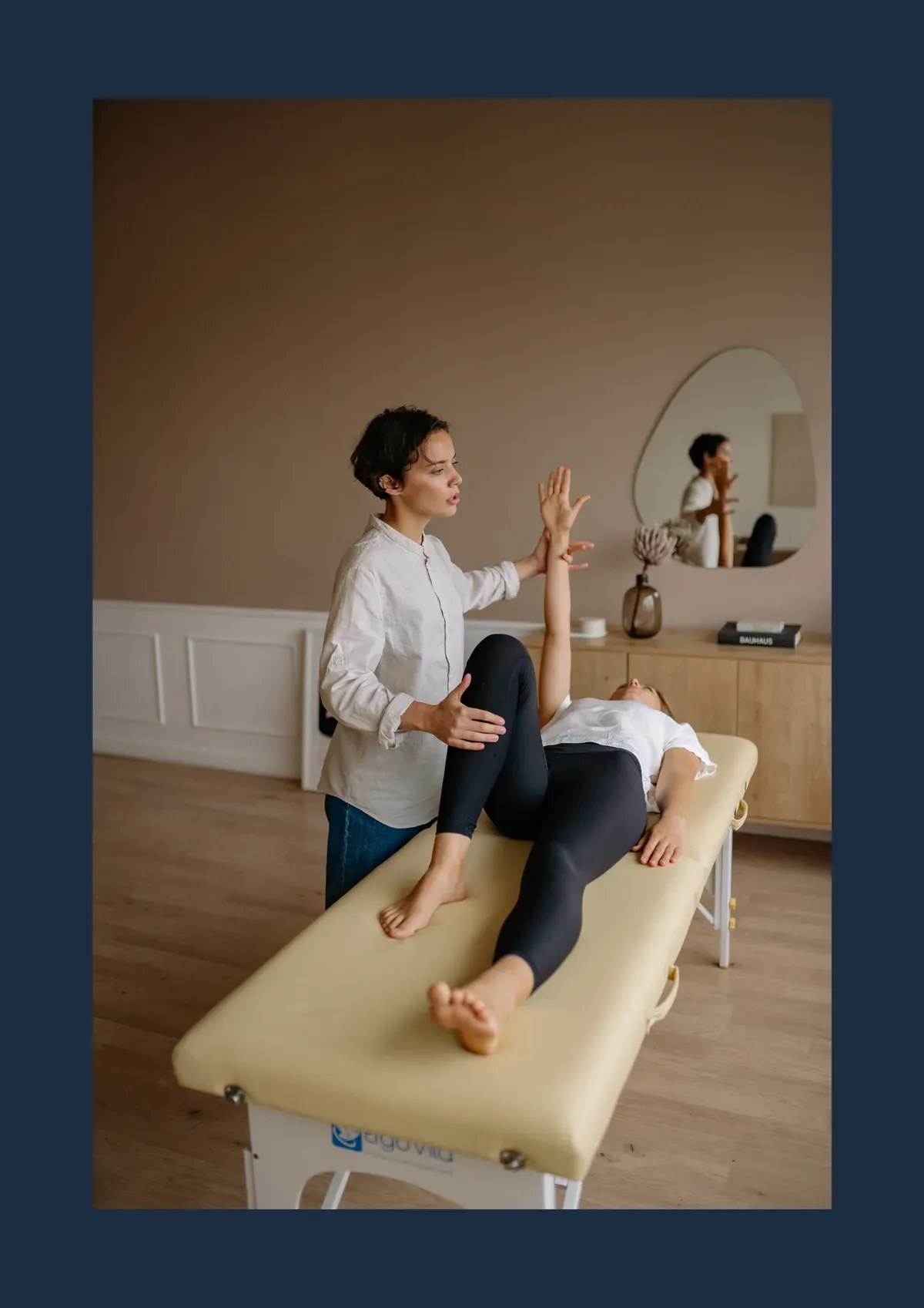 Therapeutic exercise image background image