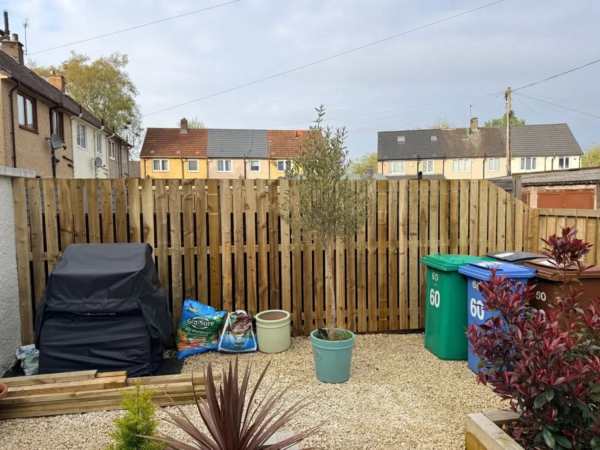 Wooden Fence Installation