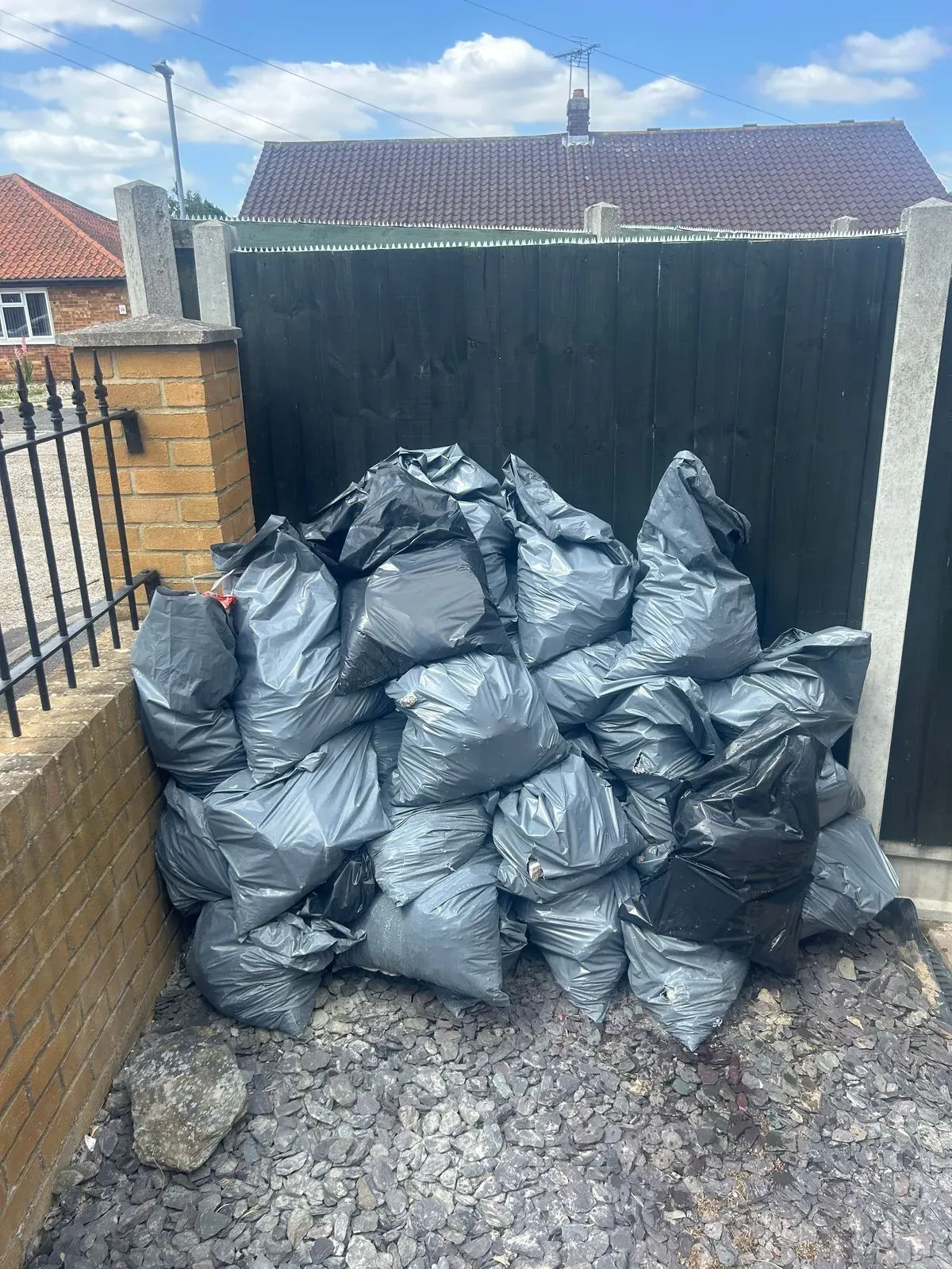 Recyclable materials pickup image background image