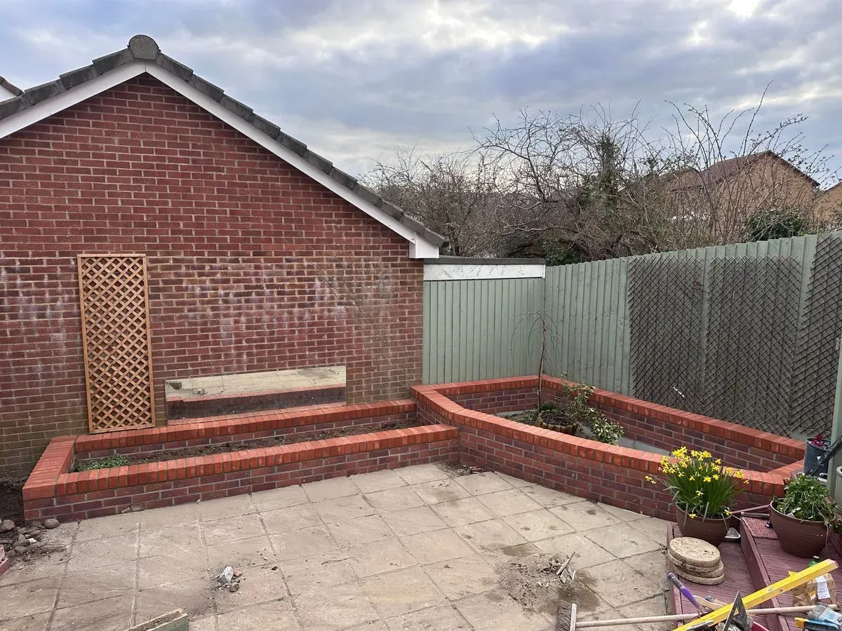 Garden walls image background image