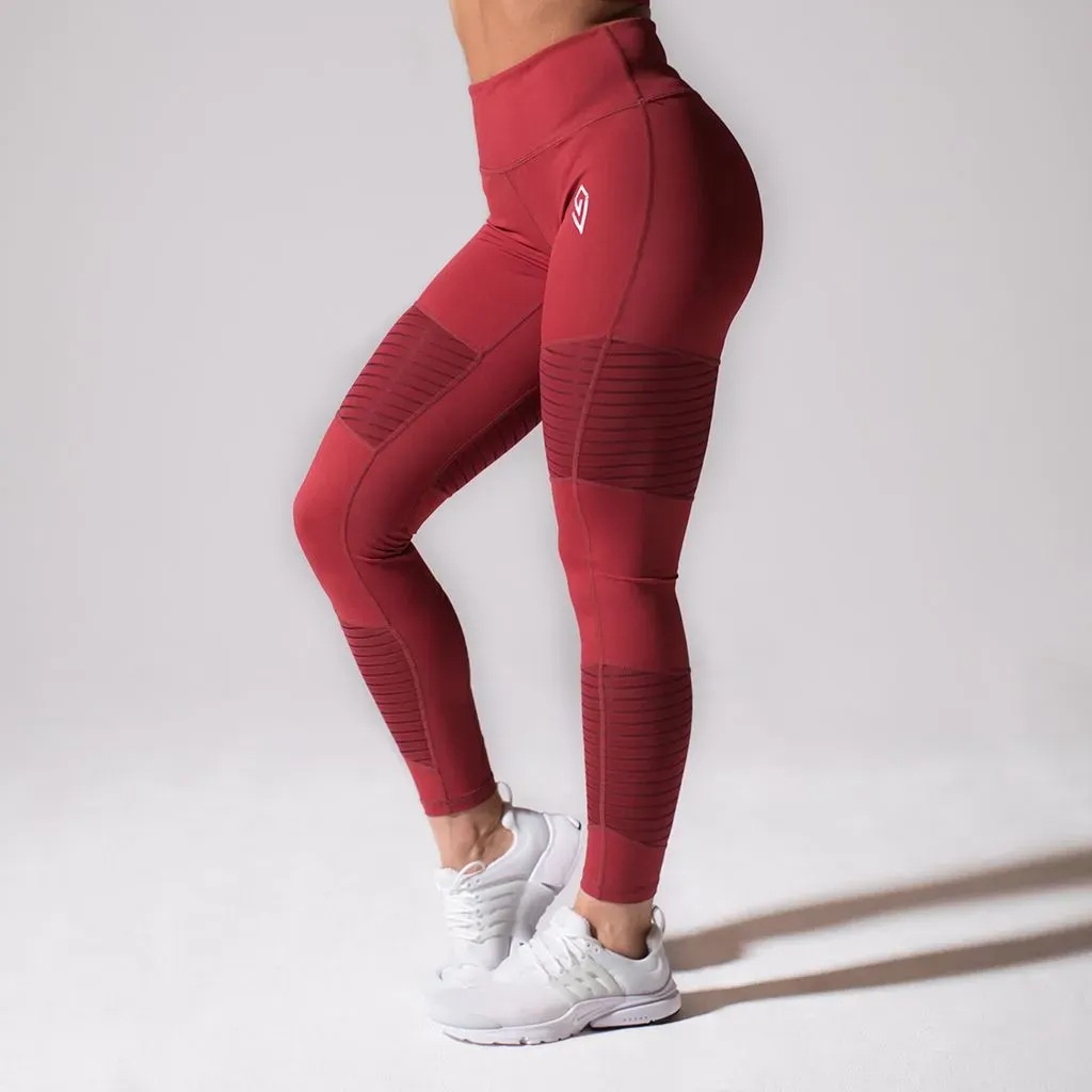 Burgundy Leggings thumbnail