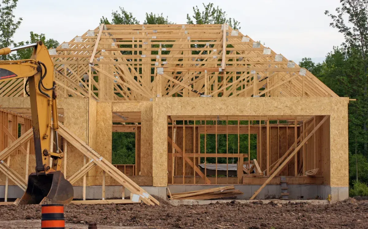 Close-up of skilled carpentry work done in Hedge End property.