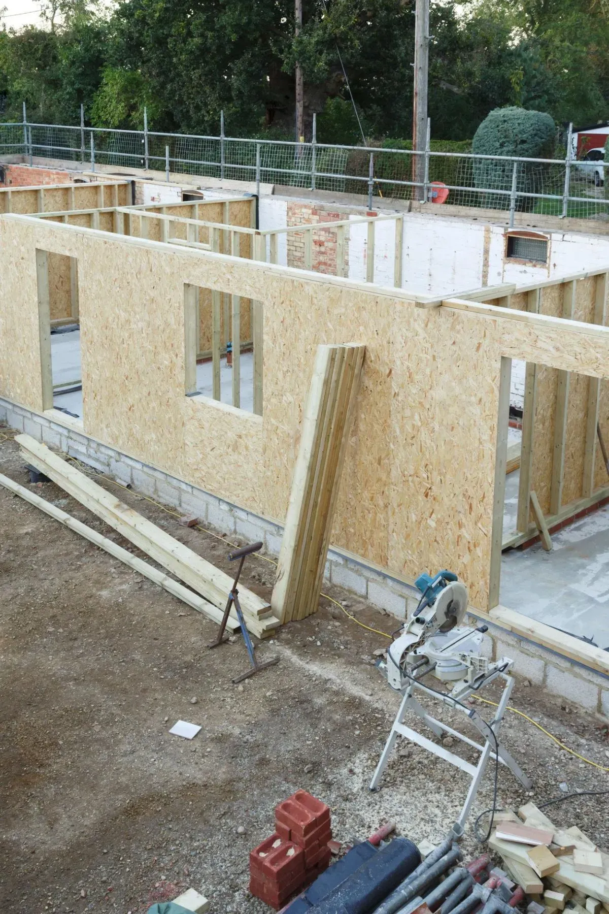 Garage conversion specialist in Hedge End job in progress