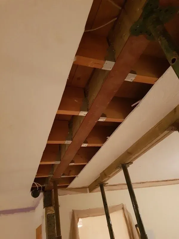 Before and after of a loft conversion in Hedge End