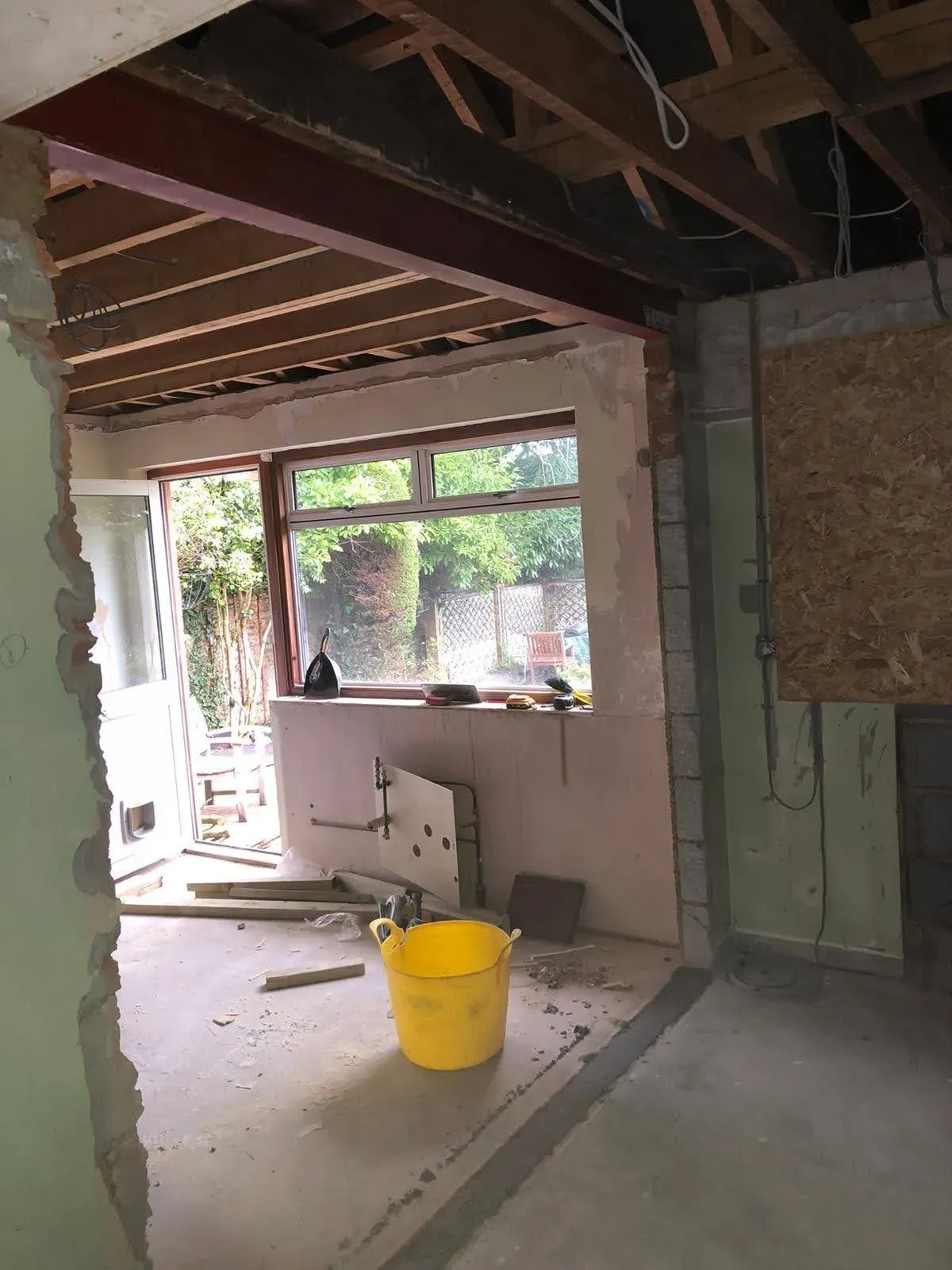 Foundation work image background image