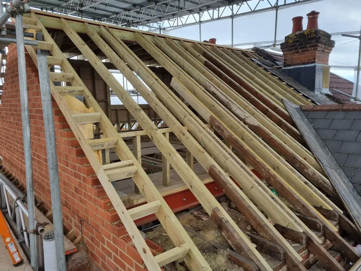 Interior view of a completed loft conversion in Hedge End