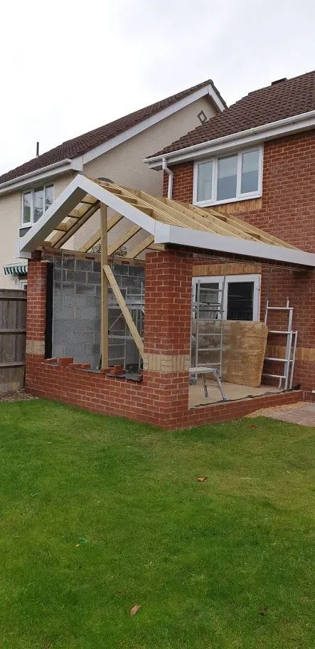 Family enjoying their newly extended living space in Hedge End