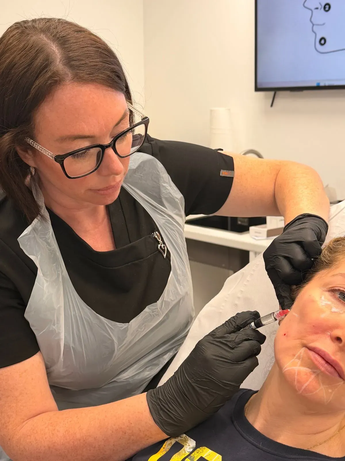 Anti-wrinkle injections image background image