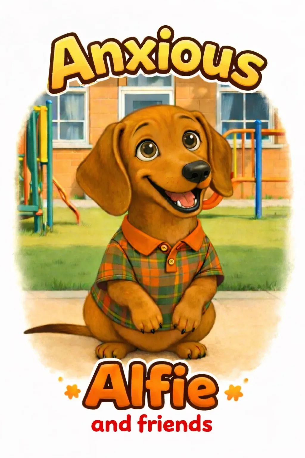 Anxious Alfie and friends  logo