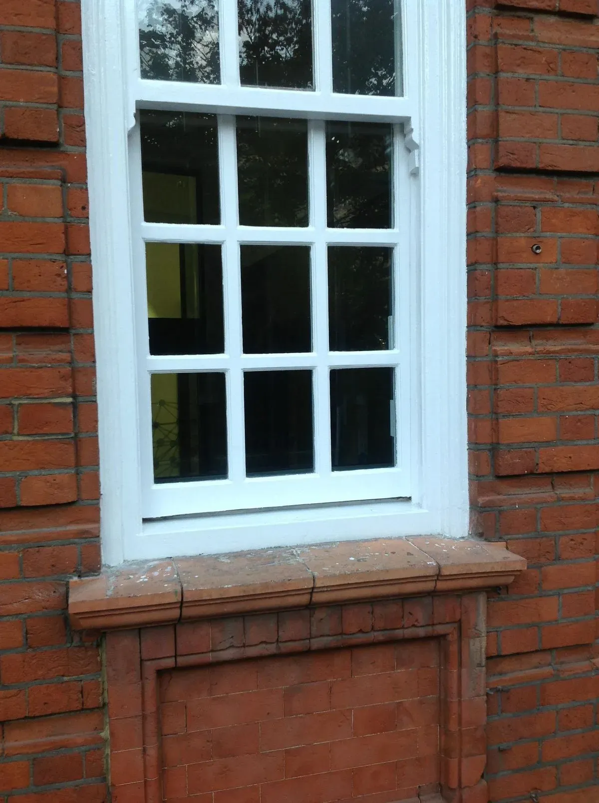 Window Frame Painting image background image