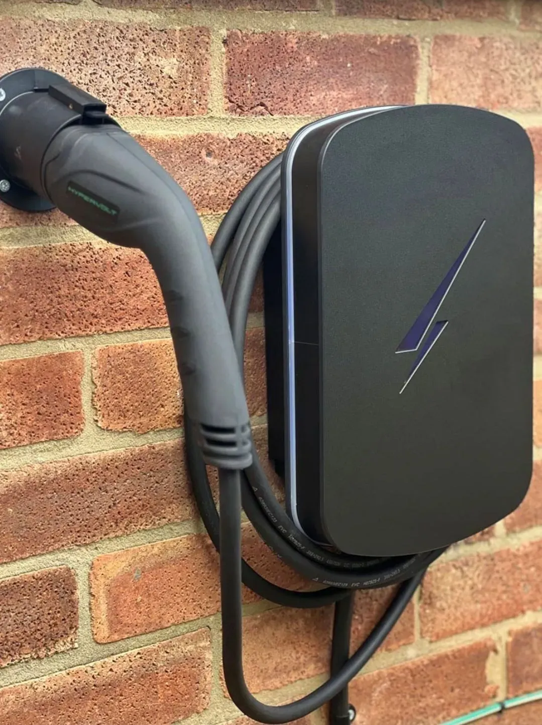 Electric vehicle charging points image background image